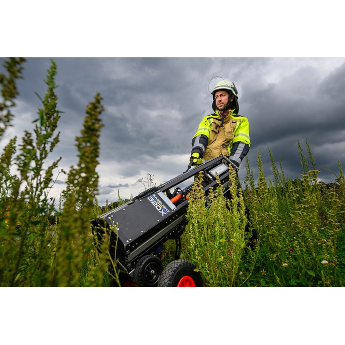 Roti suplimentare teren accidentat pentru turnurile de lumina temporara Baselight 